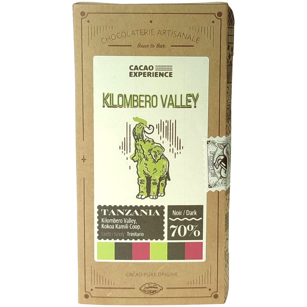 Kilombero Valley chocolat noir Tanzanie 70%, Cacao Expérience 2